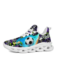 Fashion Graffiti Sneakers Exclusive Recommendation, Street Style Unique Print, Vibrant Color Fashion, Comfortable Durable Sole