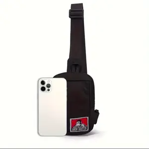 Ben Davis Crossbody Bag - Waterproof, Adjustable Strap, Zip Closure, Ideal for Outdoor Adventures, Perfect Gift for Hiking & Camping