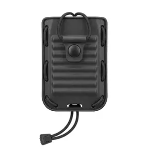 1-Pack Universal Radio Pouch with Smart Tension Fit MOLLE System & 2.5 Inch Belt Compatible Easy Access for APX6000 APX8000 GP350 HT750 MT500 MT1000 MTS2000 Radios