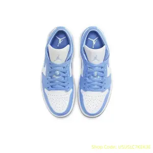 Low UNC BlueShoes Basketball shoes Skateboarding shoes Sports shoes Casual shoes