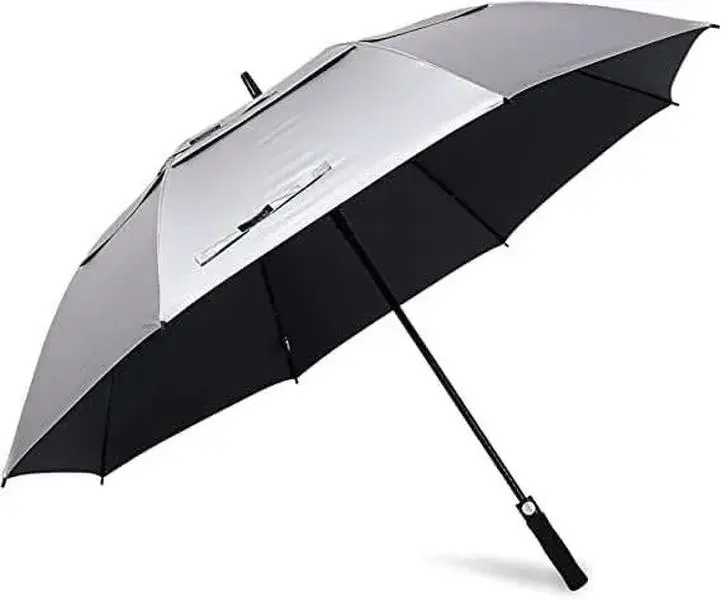 47/54/62/68 Inch UV Protection Golf Umbrella Auto Open Vented Double Canopy Oversize Extra Large Windproof Sun Rain Umbrellas