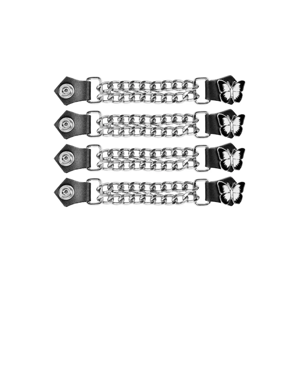 White Butterfly Vest Extender