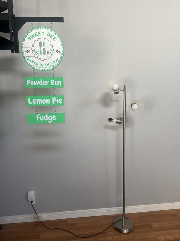 3d Printed Magnetic Vendor Market Booth Canopy Tent Sign Holder Hanging Business Logo Personalized Custom Double Sided Hanging Round Display