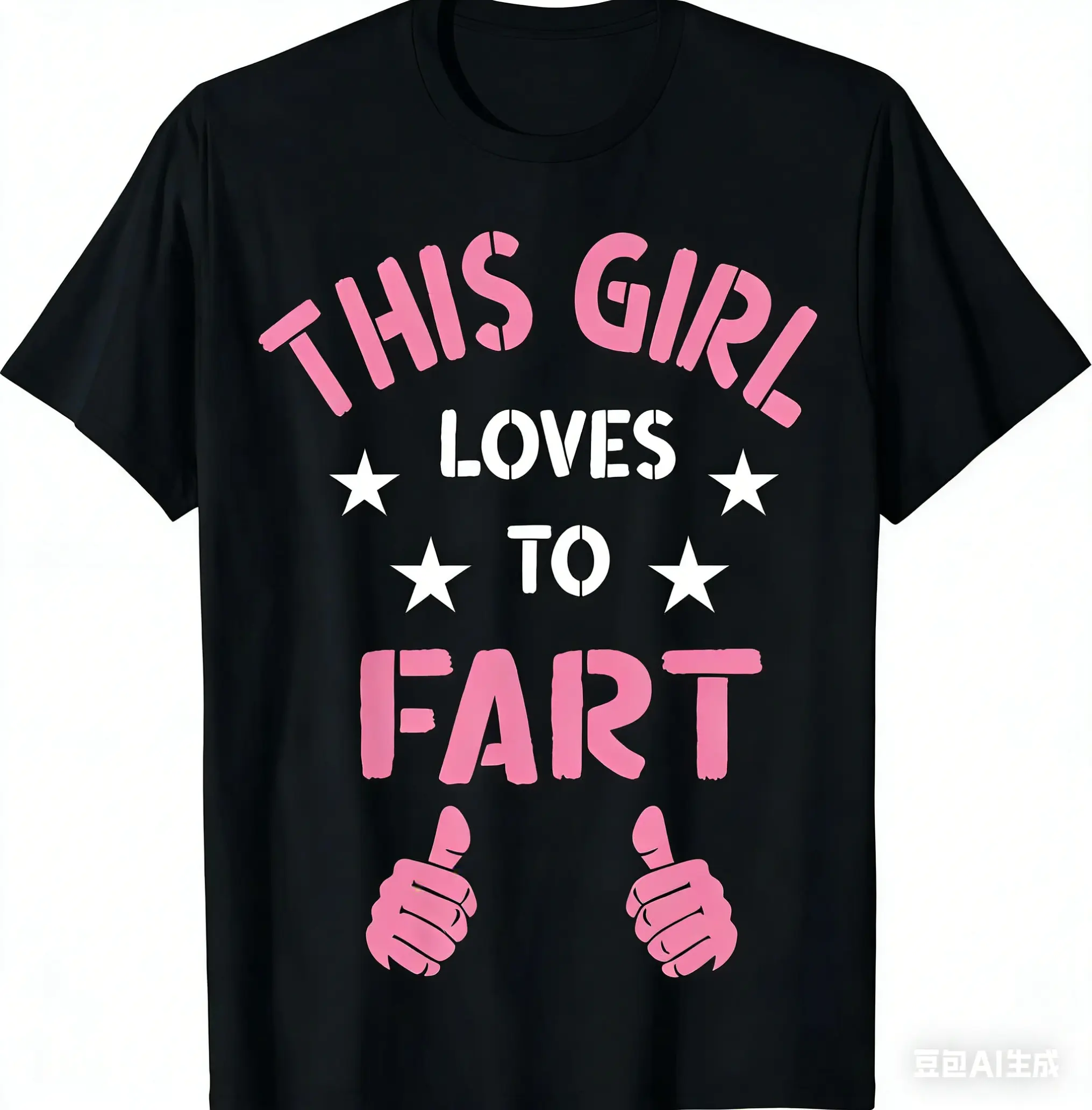 100%25 Cotton Vintage Funny Sarcastic Saying This Girl Loves To Fart T-Shirt wicked  merchandise