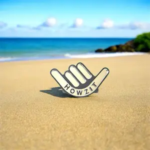 SHAKA HOWZIT BADGE FRONT GRILLE BADGE