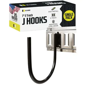 Heavy-Duty 7" Large E track J-Hook