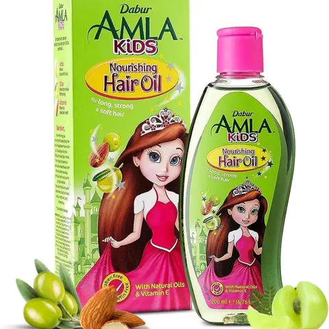 Amla Oil for Healthy Hair and Moisturized Scalp, 200ml kids - Natural Solution for Hair Growth and Hair Loss