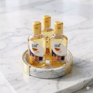 3-Piece Pawpaw Oil Set, Natural Moisturizing Oil for Skin & Hair Care