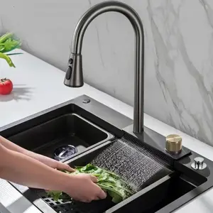 Waterfall Kitchen Sink Package