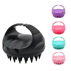 Massage Brush Washing Shower Hair Scalp Massager Brush Bath Hair Cleaning Brush Comb Accessories Silicone Body Care Gentle