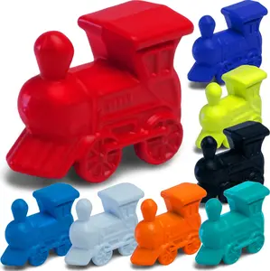 Set of 10 Metal Mexican Train Trains