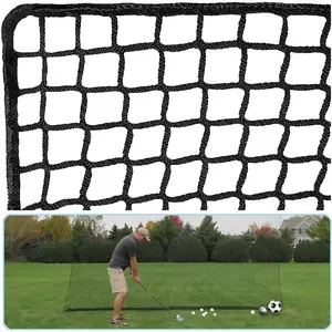 Practice Net - Heavy Duty Nylon Netting, 10x10ft/10x15ft/10x20ft