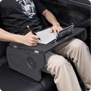 Car Steering Wheel Desk for Tesla Model 3/Y, Multi-Functional Car Mount for Laptops and Tablets, Ideal for Work and Eating in Vehicles