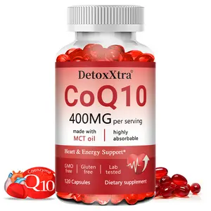 Coenzyme Q10 health supplement, supports cardiovascular health. 120 Capsules