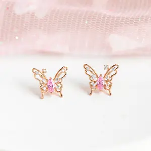 Butterfly Stud Earrings