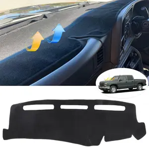 1999-2006 – Chevy Silverado GMC Sierra Suburban Tahoe Yukon XL Avalanche 2000-2006 Das – Dash Cover Mat hboard Sun Shade Protector Black Anti-UV Heat Protection Prevent Cracking Fading, Sunshades For Car, Dashboard Mat