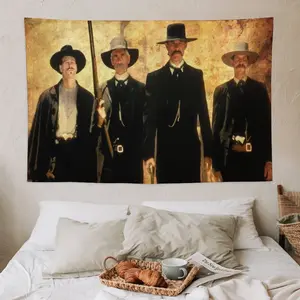 Tombstone 1993 movie poster canvas tapestry art wall covering and wall art painting print modern home bedroom decor