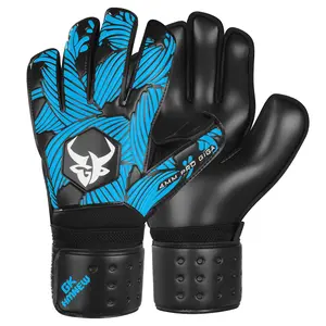 Goalkeeper Goalie Soccer Gloves Extreme Strong Control and Grip with Finger Protection High Performance Pro-Level Goalie Glove Anti-Slip Latex Palm Breathable Comfortable for Kids Youth Adult