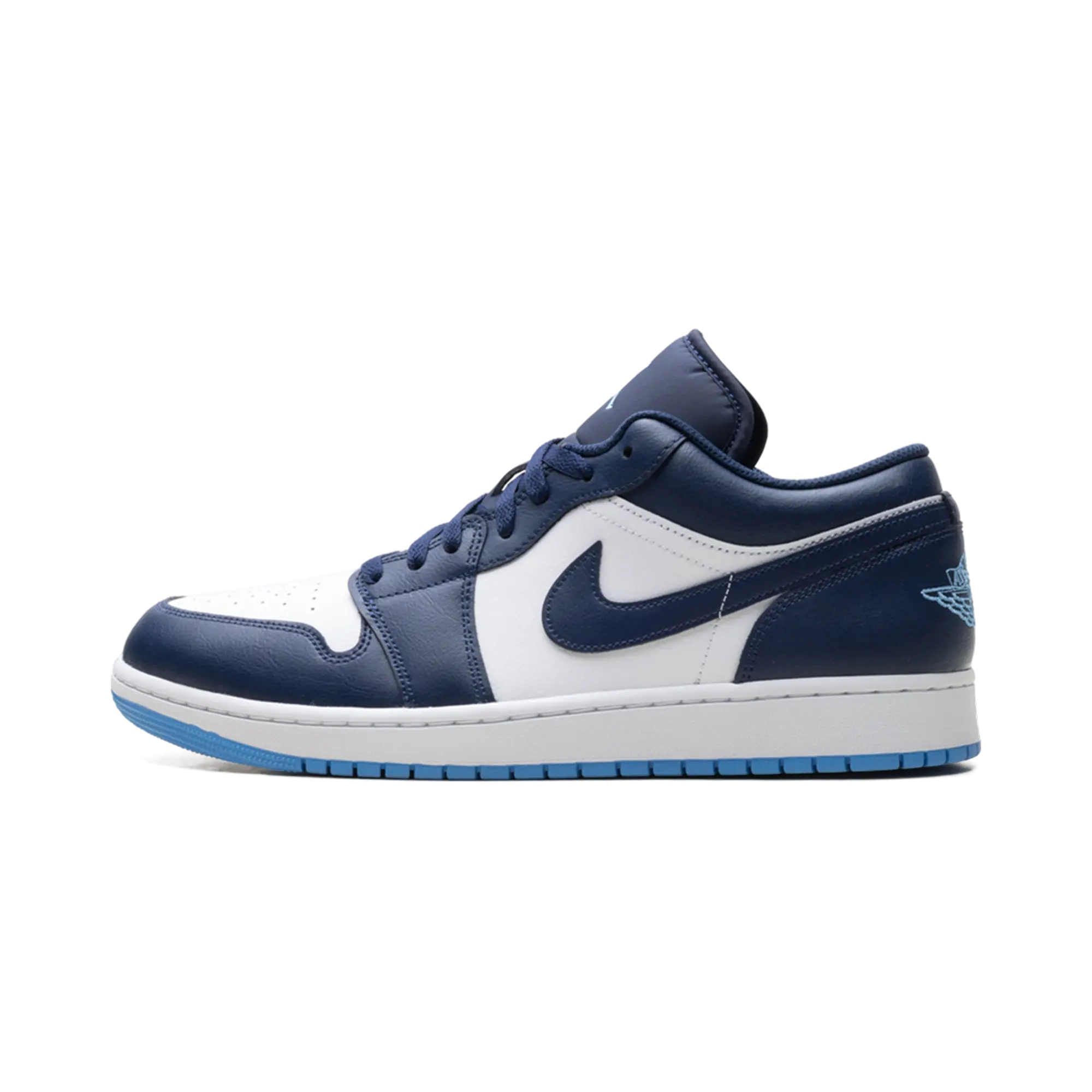 Air Jordan 1 Low "Midnight Navy / University Blue" 553558 404