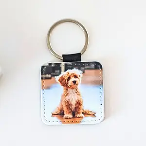 Personalized Pet Photo Keychain - Custom Gift for Dog Lovers - Custom Photo Christmas Gift - Custom Cat Picture Bag Charm