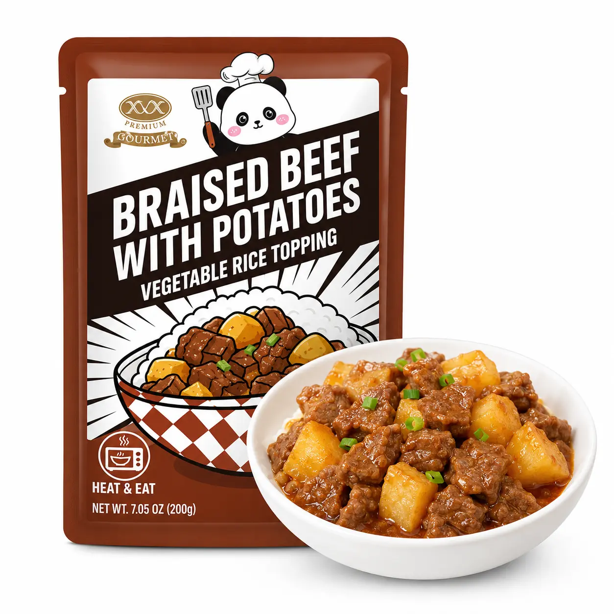 Ready-to-Eat Meal Packs – Beef Simmered in Rich Sauces (3 Flavors) Foods