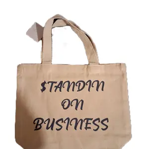 standin on buisness hand bag