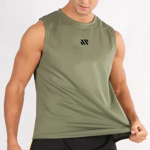 Kyn Apparel 2026 Summer  Men's Sleeveless Fitness Vest New Running Gym Sportswear Printed Men's Clothing for Fitness And Running