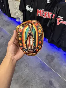 Forro Para Sombrero VIRGEN GUADALUPE (COLOR ORO)
