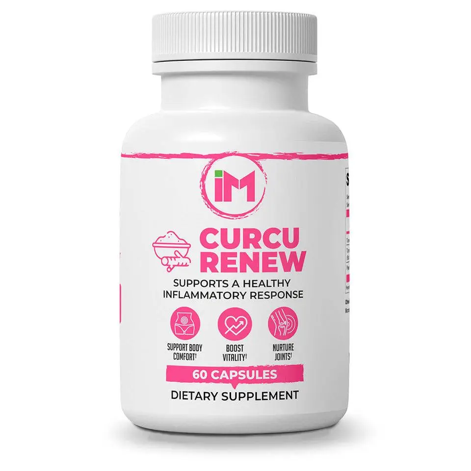 IM CurcuRenew - Turmeric Curcumin Supplement with BioPerine | Joint Support & He...