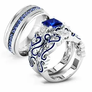 Charming Couple Rings, Elegant Women's Engagement Rings, Stylish Wedding Bands for Men, Meaningful Valentine's Day Jewelry Gifts for Couples