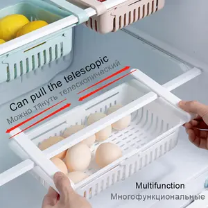 Shelf Kitchen Organizer - Adjustable Storage Rack for Various Items, 20.4 x 16.2 x 7.6 cm, Durable PP Material, Multifunctional Design