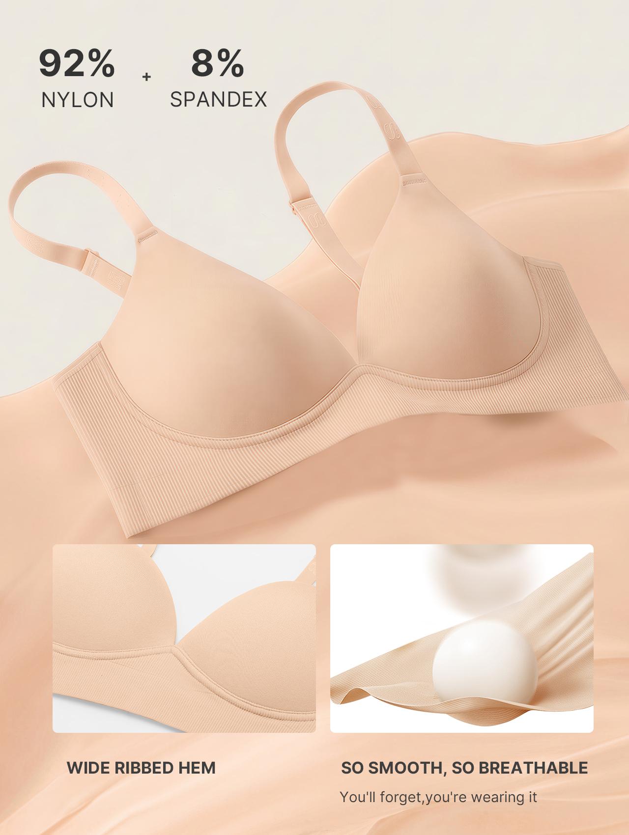 Shapellx Seamless Embrace Wireless T-Shirt Bra Everyday