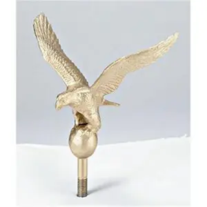 9 in. Aluminum Flying Eagle for Smaller Flagpoles
