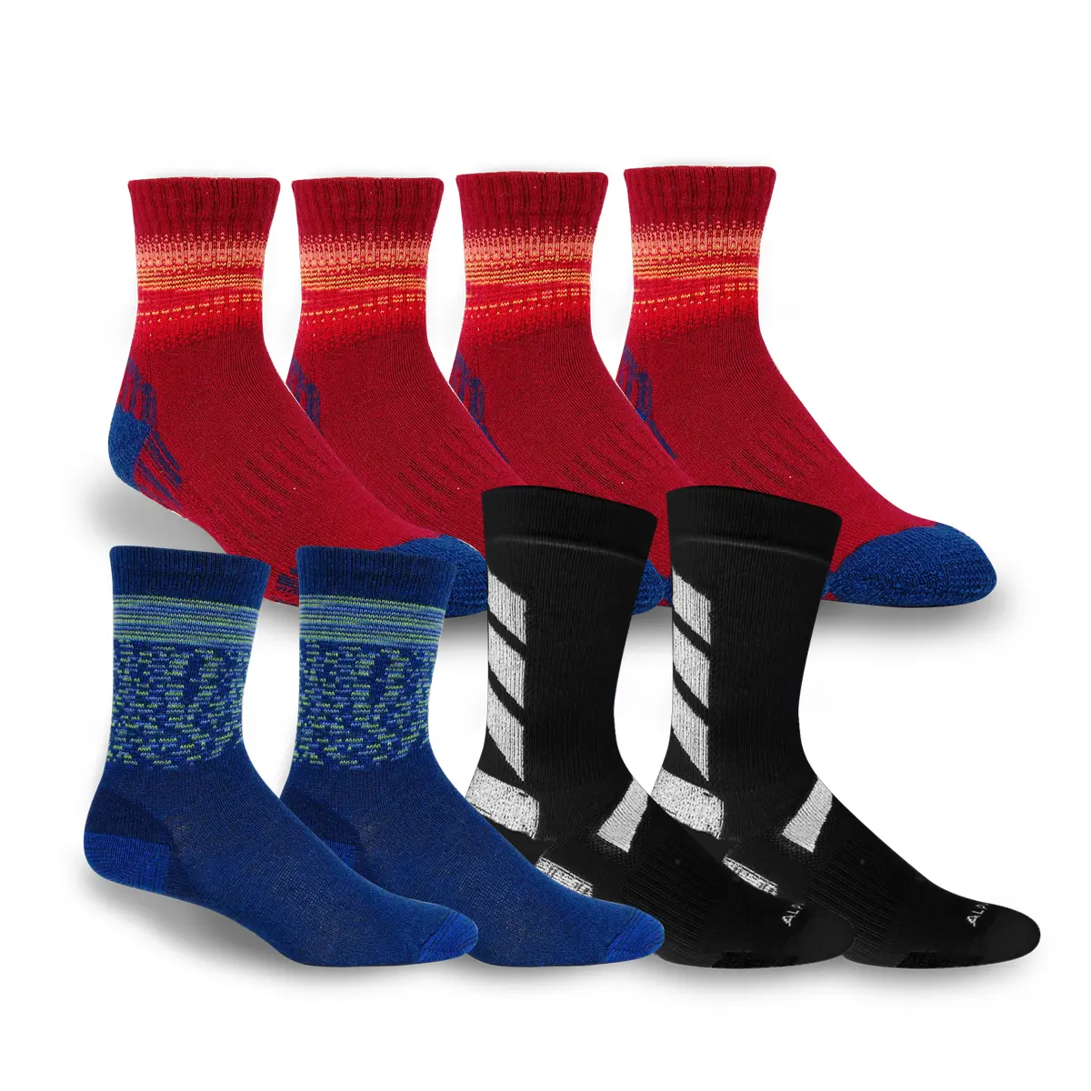 Alpaca Socks 8 Pack Starter Set - Dark Colors Alpaca Socks 8 Pack Starter Set - Dark Colors