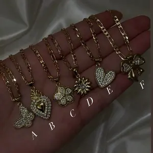 Gold Plated Necklaces - pendant and chain