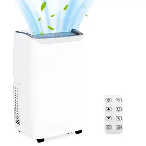 12000 Btu Portable Air Conditioners, 3-In-1 AC Unit Cool Up to 550 Sq.Ft. with Dehumidifier Function, Fan Mode, Quiet Sleep Mode, 24H Timer, Remote Control for Home Office
