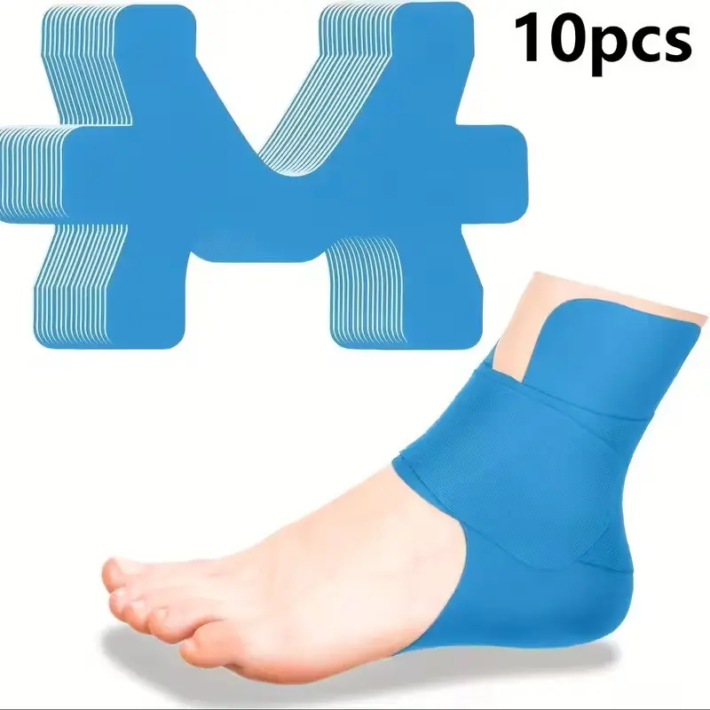 10-Pack Ankle Support Bracelets, Adjustable Stability Straps with Elastic Pre-Cut Bands, Breathable Design for Sports & Fitness Frequent Users