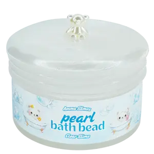 Amma Slimes • Pearl Bath Bead • Korean Clear Slime