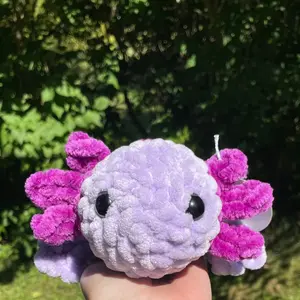 Crochet  Axolotl Plushie