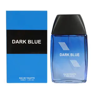 Dark Blue Spray Cologne Eau de Toilette for Men 100ml/3.4fl.oz. - Men's Fragrance
