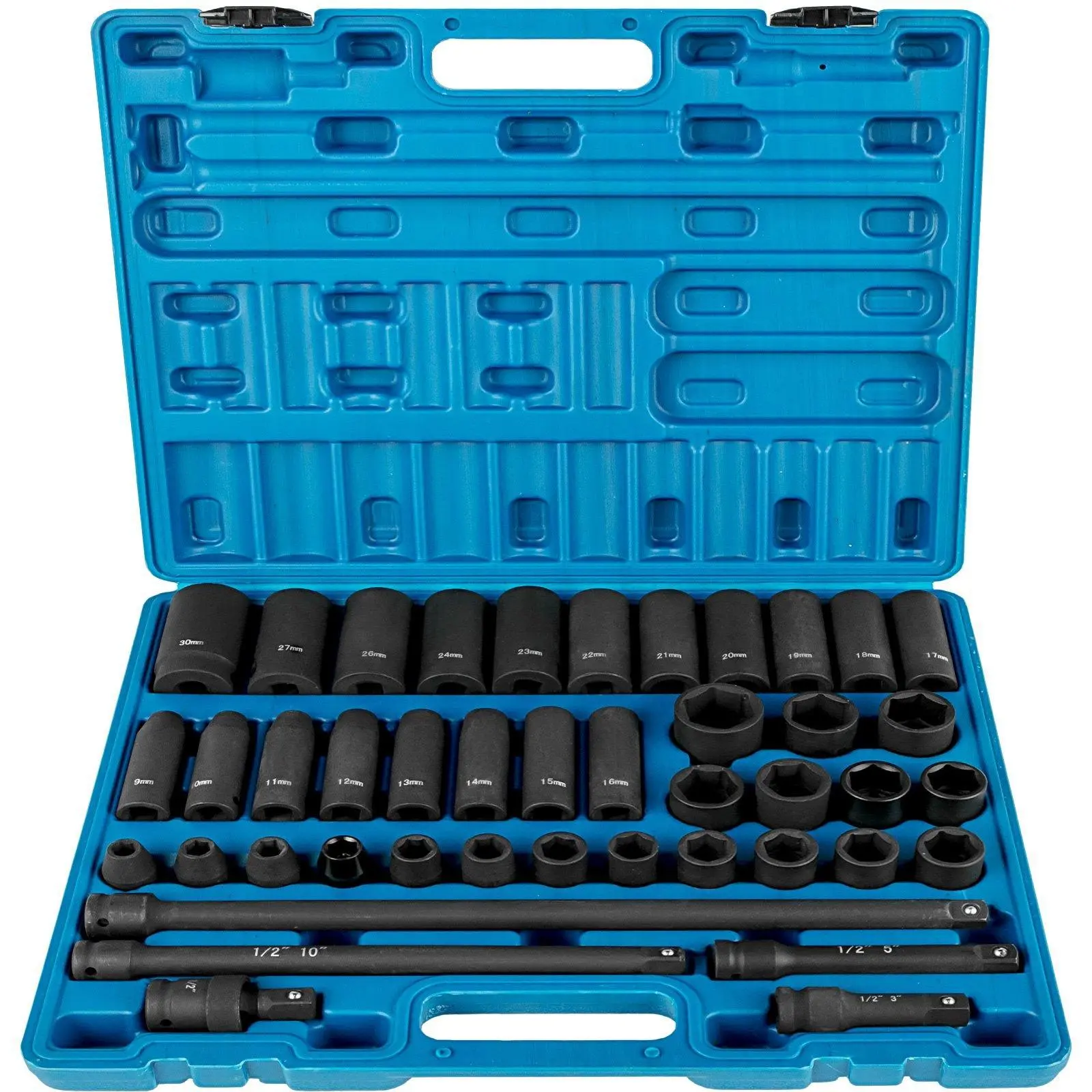 43PC CR-V - 1/2" Metric (Standard/Deep)