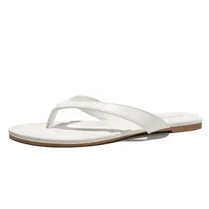 FITORY Women's Casual Flip Flops, Comfortable Thong Flat Sandals for Summer Beach Wear