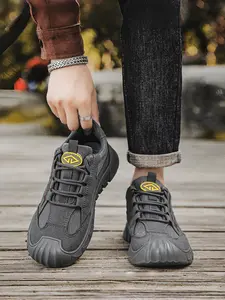 Men's Casual Work Boots | Comfortable & Durable Low Ankle Boots for Outdoor & Daily Wear Walking Shoes
