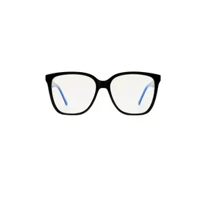 The Book Club Tittle Linen Optical Eyeglasses in Black