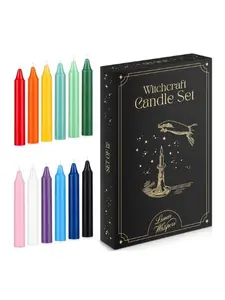 Set of 12 Candle Sticks for Witchy Wiccan Candles Witchcraft Supplies Decor Ornaments