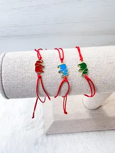 Red String Elephant bracelet