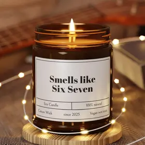 Teen Slang Gift, Six Seven, Teen Meme Candle, 13th Birthday Candle, Teen Christmas Gift Idea, Gen Alpha Gift, Teen Birthday Gift , Drip Gift for Niece Nephew| Slang Teen Present | Teenage Girl Boy