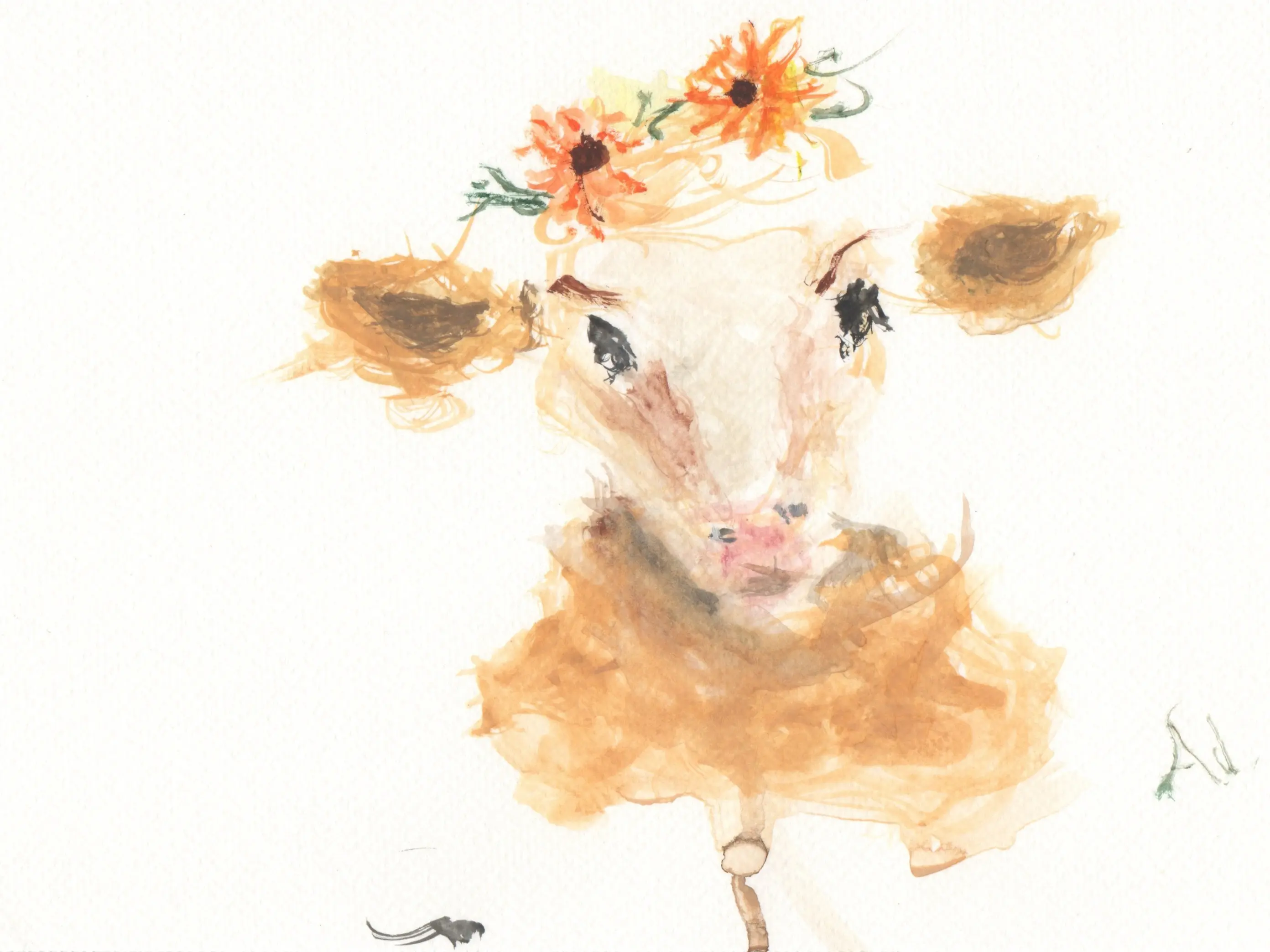 AlanDeaconArt PRINT - Moobloom NO. 500 - Size 5x4