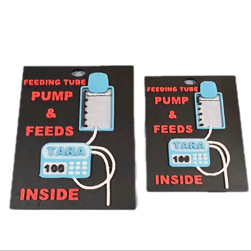 Feeding Tube Bag Tag
