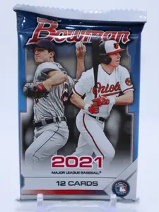 2021 Bowman Baseball Cards Blaster Box Pack (12 Cards)